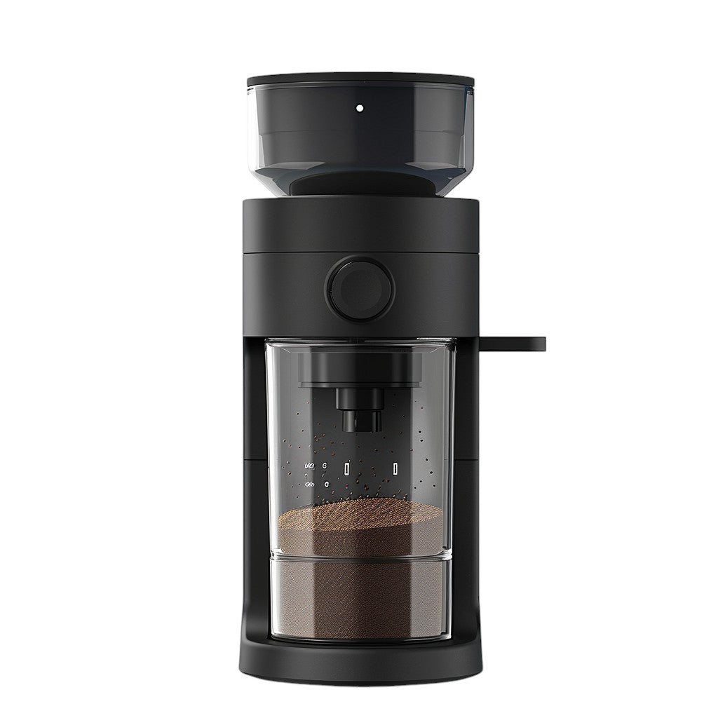 Viben Minimalist Portable Electric Coffee Grinder - Rechargeable Ceramic Burr Mill for Espresso & Drip Coffee