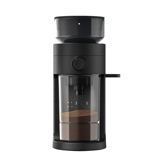 Viben Minimalist Portable Electric Coffee Grinder - Rechargeable Ceramic Burr Mill for Espresso & Drip Coffee