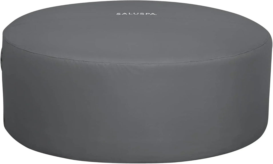 Inflatable Hot Tub Spa (71" x 26") | Portable Hot Tub with 2 Covers (1 Energy-Efficient Thermal Cover and 1 Standard Cover) | Fits Up to 2-4 Persons | Black
