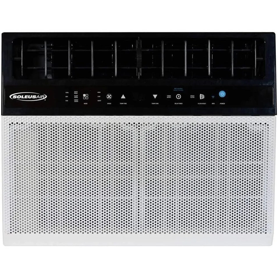Soleus Air 8,000 BTU Hybrid (saddle) Window Air Conditioner with WiFi - 8,000 BTU (White)