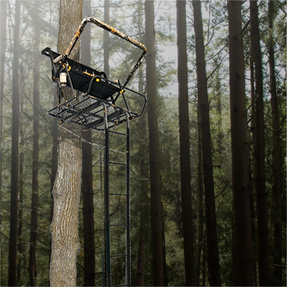 MUDDY Nexus XTL Ladder Tree Stand, 20ft, 500lb Capacity, 2-Person