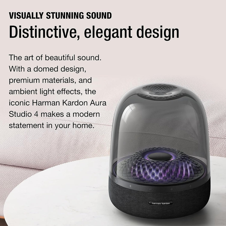 Bluetooth Home Speaker Superior Sound Quality 5 Diamond Effect Light Themes Made from Recycled Materials