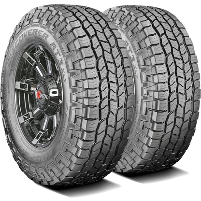 Pair of 2 (TWO) Cooper Discoverer AT3 XLT LT 285/60R20 125/122S E 10 Ply A/T All Terrain Tires