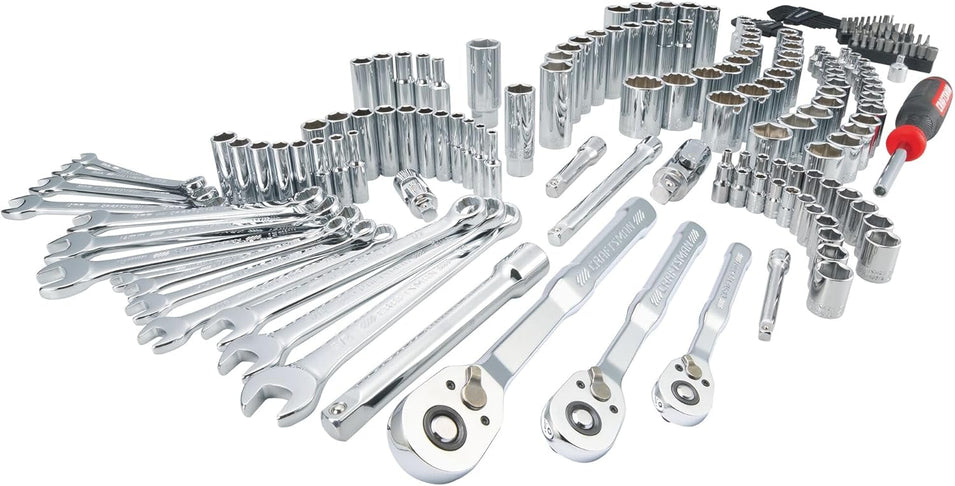 CRAFTSMAN Mechanics Tool Set, 1/4 and 3/8 Inch Drive, 189 Piece (CMMT12134)