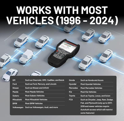 Innova 5610 OBD2 Bidirectional Scan Tool with Updates & Support