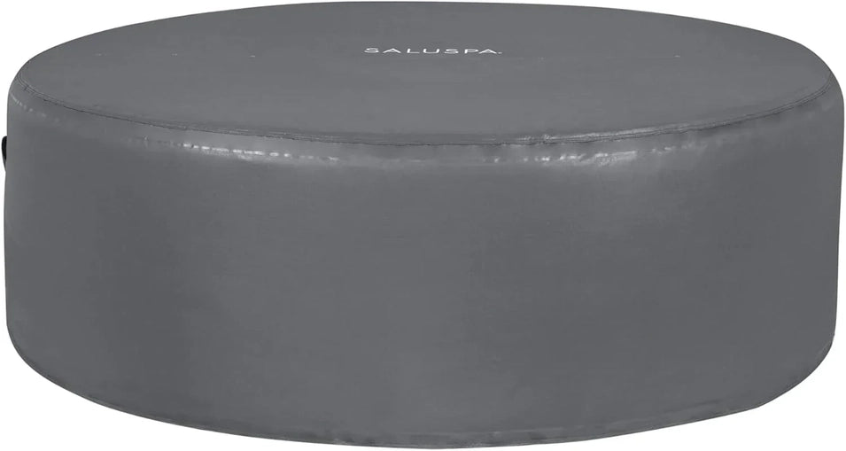 Inflatable Hot Tub Spa (71" x 26") | Portable Hot Tub with 2 Covers (1 Energy-Efficient Thermal Cover and 1 Standard Cover) | Fits Up to 2-4 Persons | Black