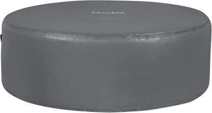 Inflatable Hot Tub Spa (71" x 26") | Portable Hot Tub with 2 Covers (1 Energy-Efficient Thermal Cover and 1 Standard Cover) | Fits Up to 2-4 Persons | Black