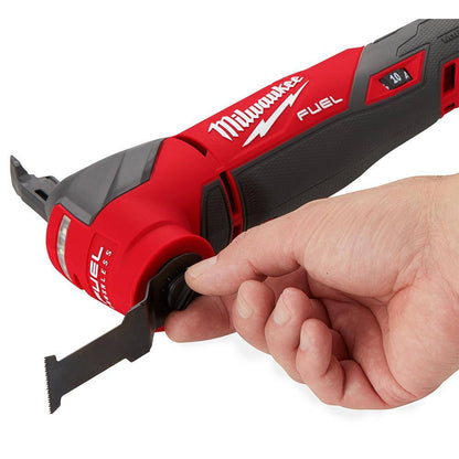 2836-21 M18 FUEL 18V Lithium-Ion Cordless Brushless Oscillating Multi-Tool Kit with one 5.0 Ah Battery, Charger and Tool Bag